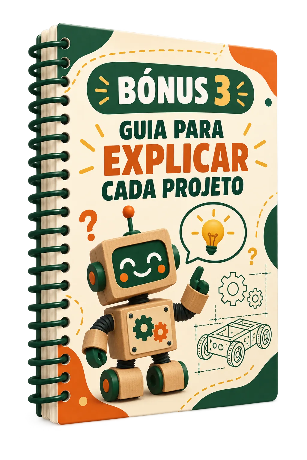 Capa do bónus Guia para Explicar Cada Projeto™